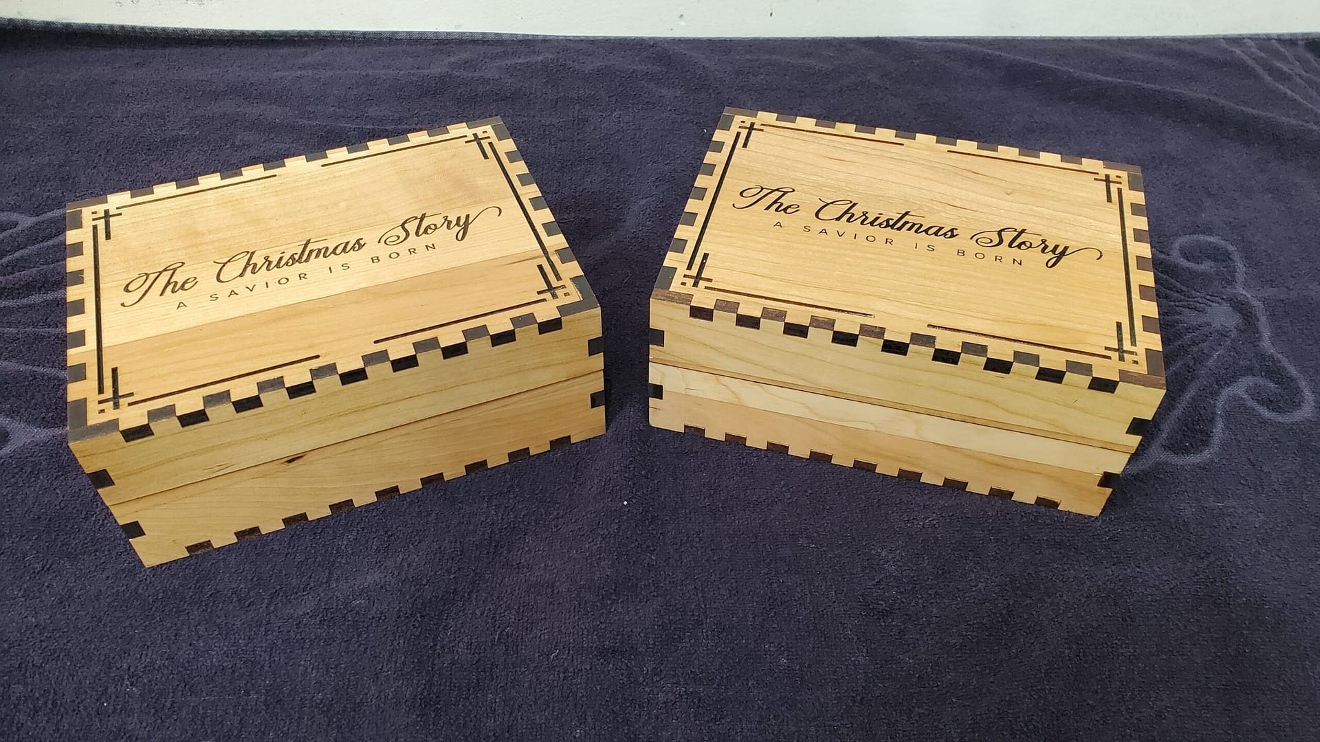 Christmas Story Ornament Set with Engraved Storage Box - Image 3