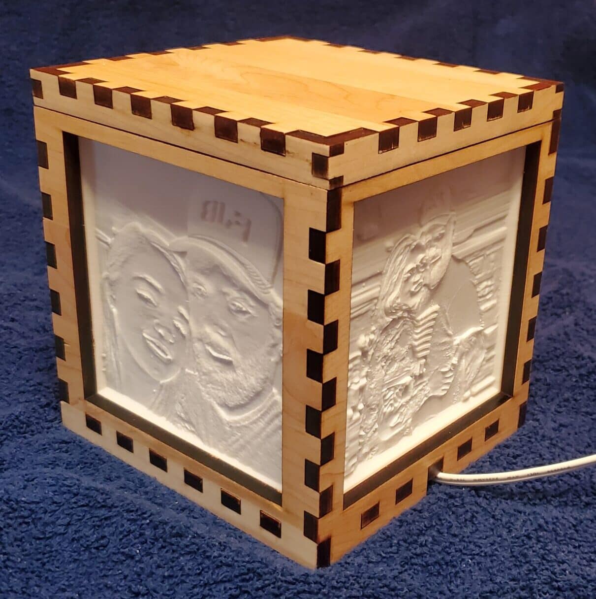 Custom 3D Printed Lithophane Picture Boxes - Image 3